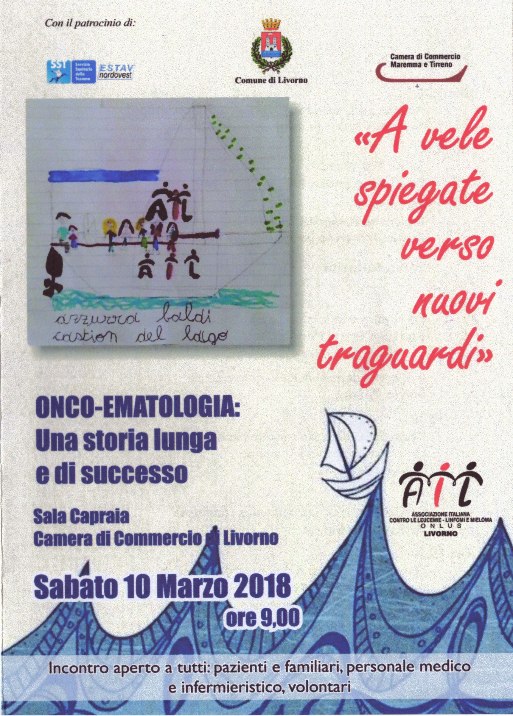 L’Associazione Italiana contro le Leucemie incontra la cittadinanza